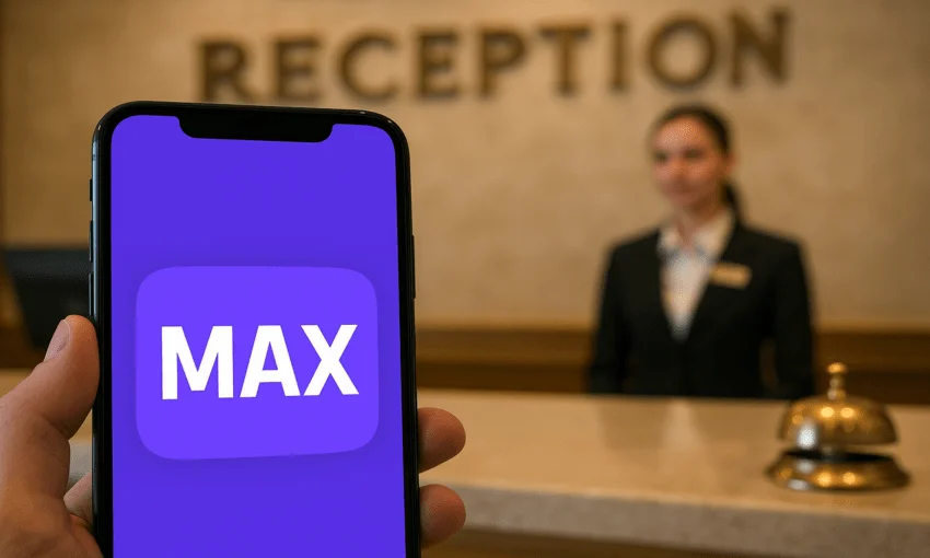 Через мессенджер Max хотят заселять в отели