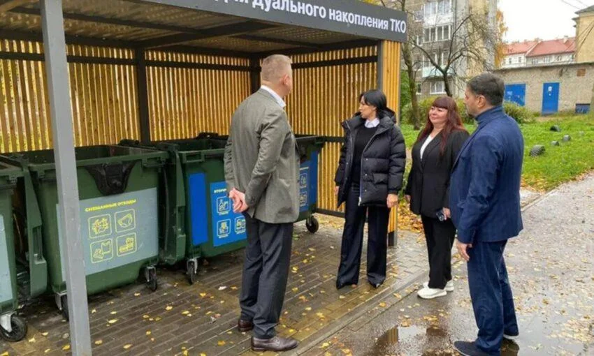 В Советске запустили эксперимент по раздельному сбору мусора